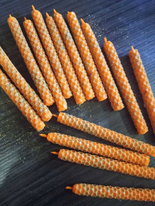 Энергетические свечи. Восковые свечи с травами