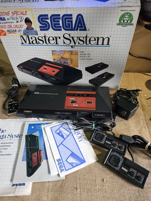 Consola master system I  com caixa