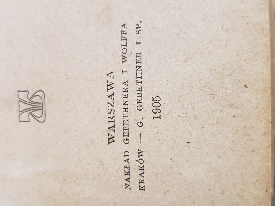 Klementyna Warszawa 1905г