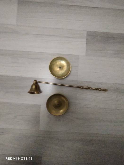 Підсвічник гасник свічок  бронза латунь