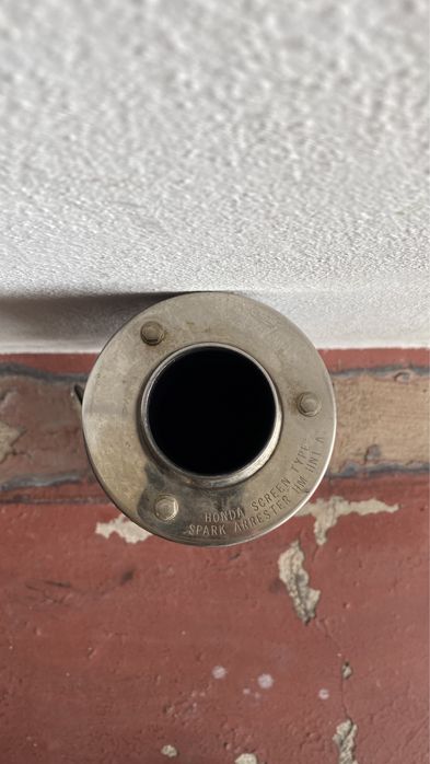 Ponteira escape honda sportrax TRX 400 origem