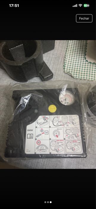 Kit de reparacao de pneus BMW