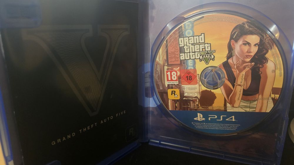 Gta 5 gra na ps4 bardzo dobry stan
