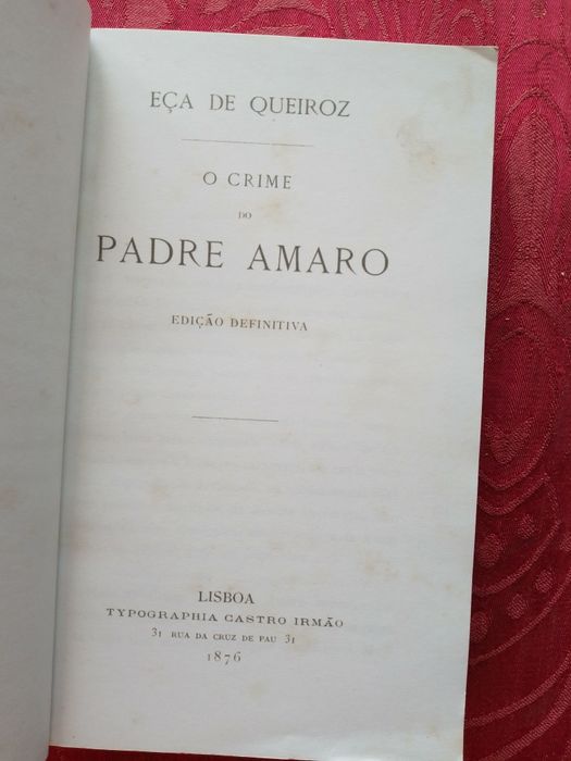 Memorial do Convento-Saramago- Subsidios para uma leitura-Maria Joaquina Nobre Júlio-apoio ao estudo-5E-Crime Padre Amaro-1876-EQ-FacSimile-12EDesde2E