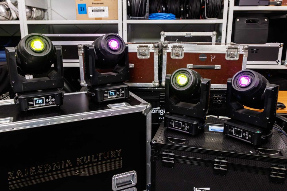 Głowica ruchoma spot- Prolights Crystal 4szt.