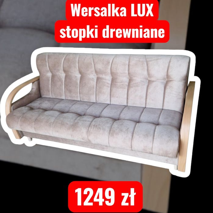 Nowe: wersalka z bokami LUX,dostawa cała Polska WWW.DX-MEBLE.PL, sklep internetowy
