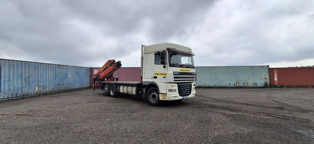DAF AS105XF  DAF XF 2007 | PALFINGER 27000 | 122 000 NETTO | POMOC DROGOWa