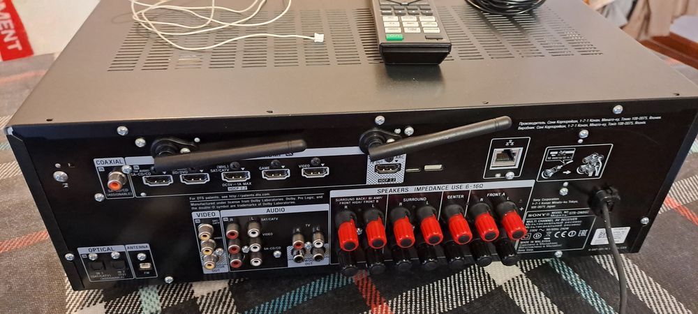 AV receiver SONY