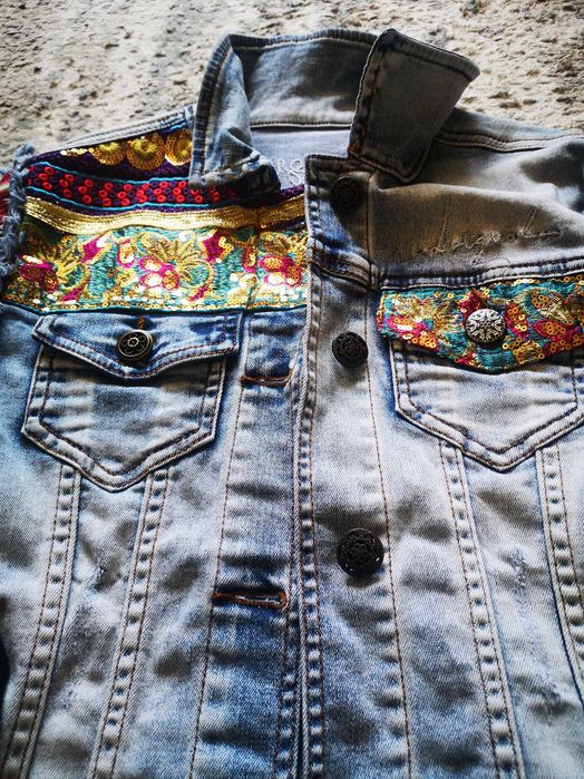 Desigual kurtka jeansowa 34/36