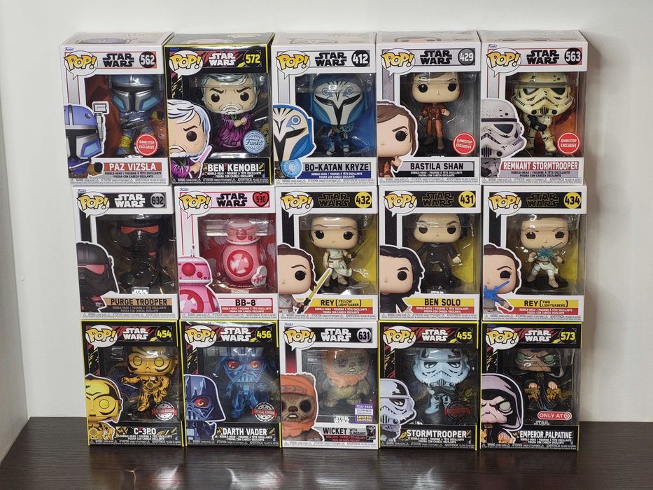 Колекційні фігурки Funko Pop.