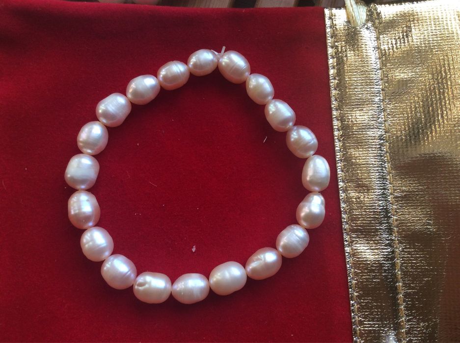 Жемчуг речной браслет