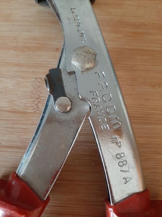 Alicate de corte para chapa metálica Facon