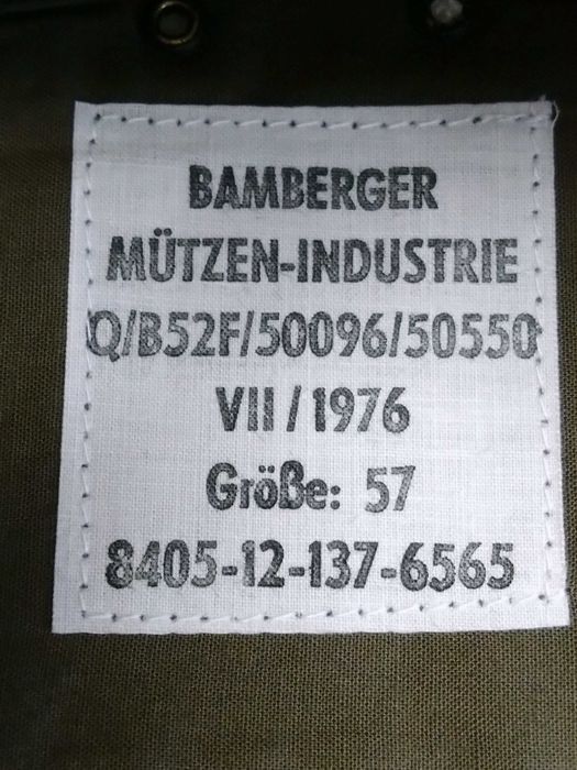 Furażerka Bundeswehr