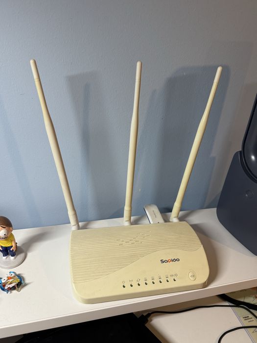 Router WiFi SAPIDO BR270n + dodatkowo Modem Alcatel One Touch