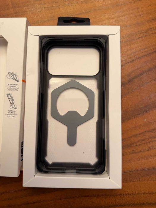 Etui UAG Plasma XTE MagSafe iPhone 17 Pro Max Clear/Titanium JAK NOWE