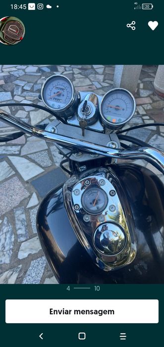 Motociclo daelim classic- baixou só este fim de semana