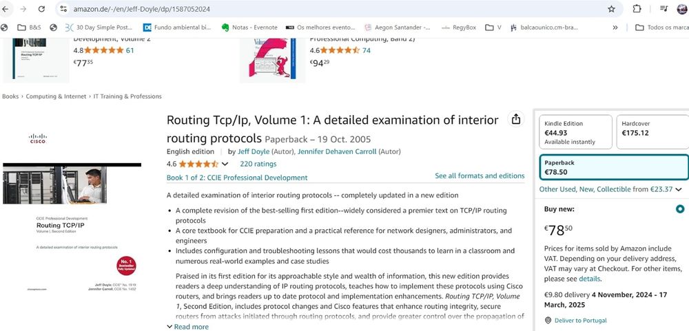 Livro de redes de computadores cisco CCNA