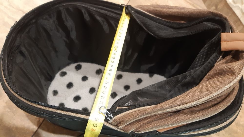 Kosz na rower dla psa lub kota