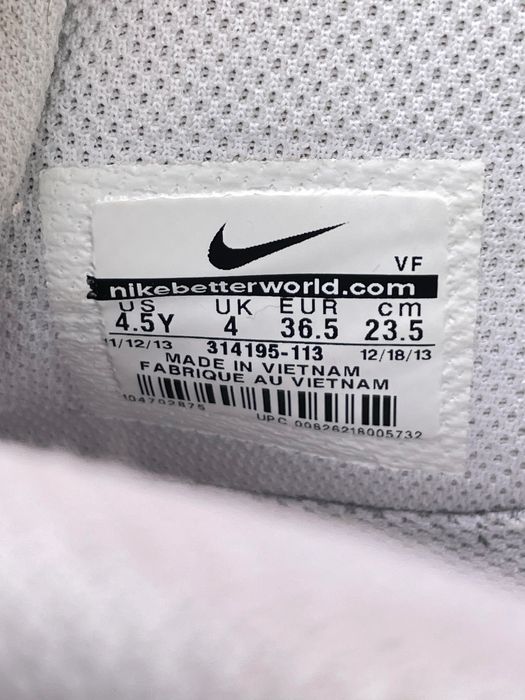 Buty Sportowe Nike Air Force 1 Mid Biały Rozmiar 36.5