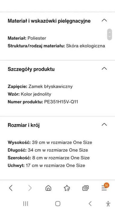 Torebka duża Shopper Bag