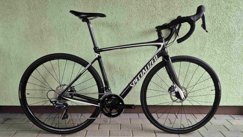 SPECIALIZED roubaix DISC ultegra 2x11s sztywne osie r54 carbon