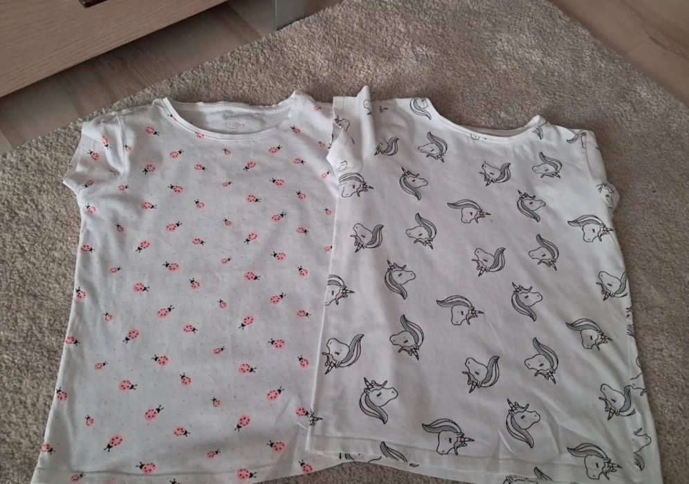 T-shirt H&M śliczny prążek