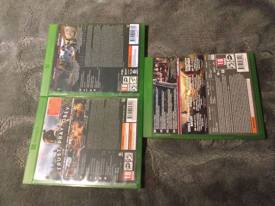 Zestaw gier Farcry Xbox one S/X