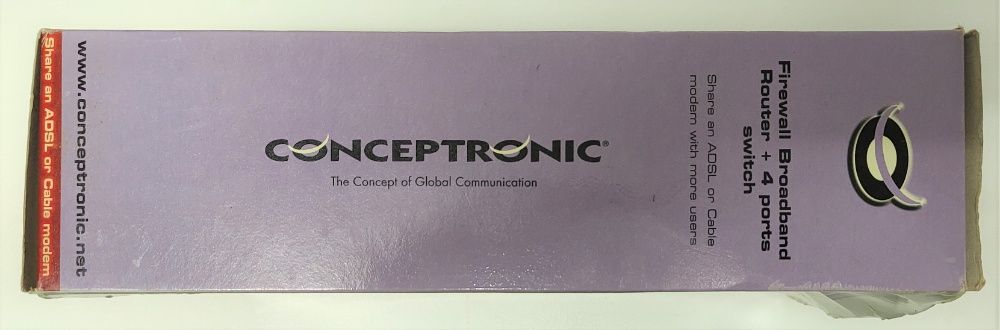 Conceptronic 4-Port Firewall Router64750574934275122