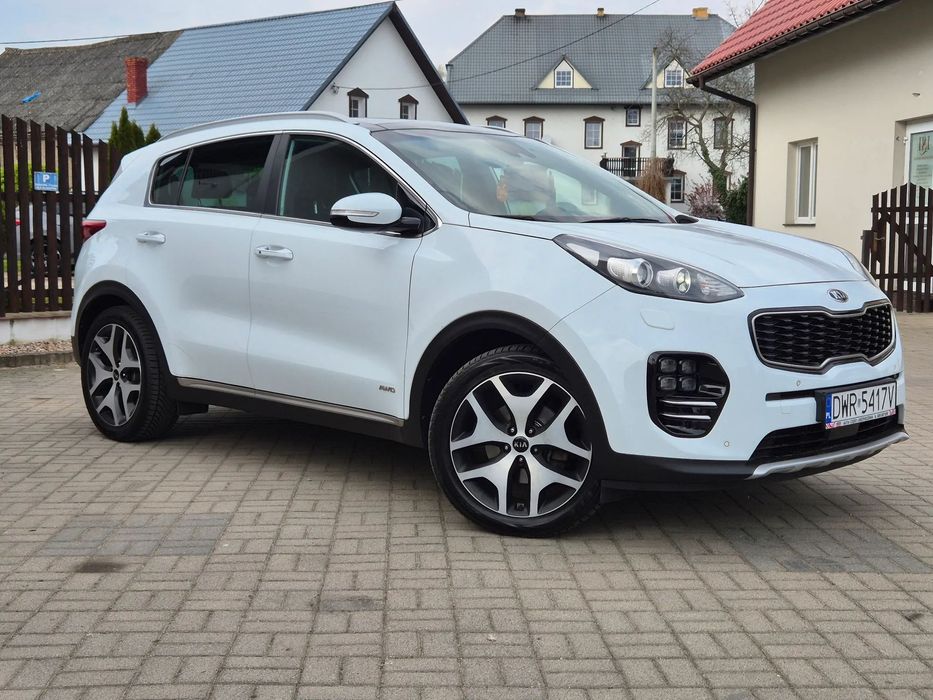 Kia Sportage 2.0CRDi 16r.185KM GT-LINE, Kamera, Alu19, JBL, LED, Panorama, El.Klapa