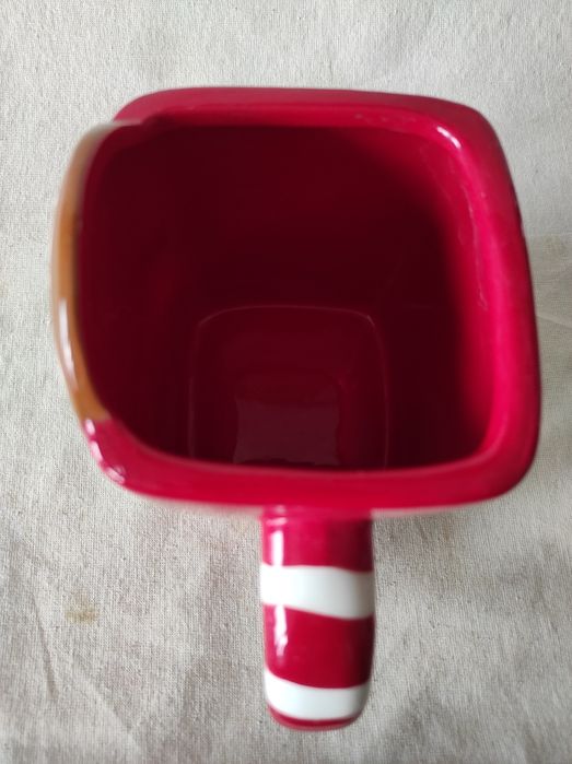 Kolekcjonerski kubek ciasteczko pierniczek czerwony dziewczynka 600 ml