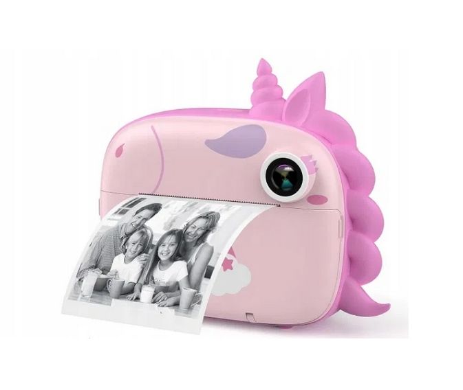 Aparat Dziecięcy Natychmiastowo Drukujący Himont Różowy
