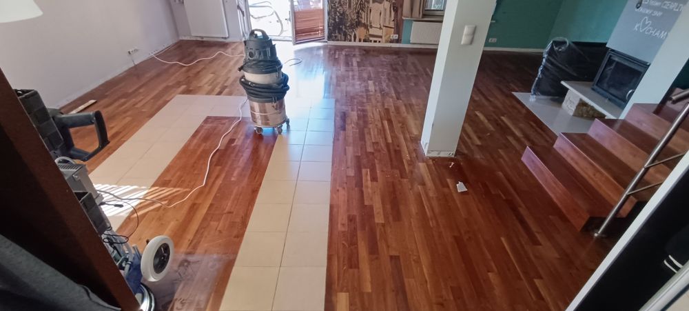 Cyklinowanie podłóg drewnianych