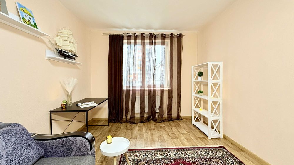 Двокімнатна квартира в ЖК Левада/ подобово/ метро Левада