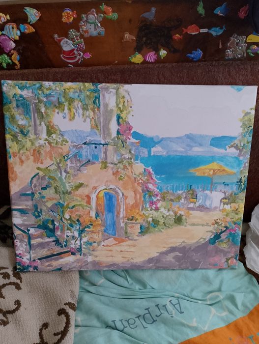 Продається картина по номерах,готова