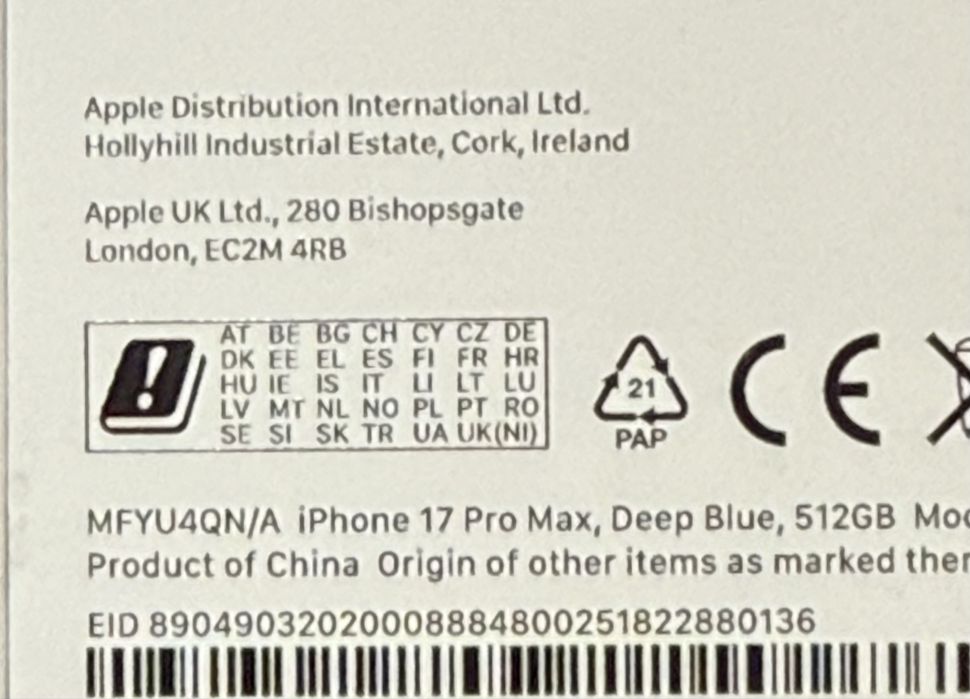 B-MOBILE Iphone 17 Pro Max 512GB Orange Silver Blue szkło etui w cenie