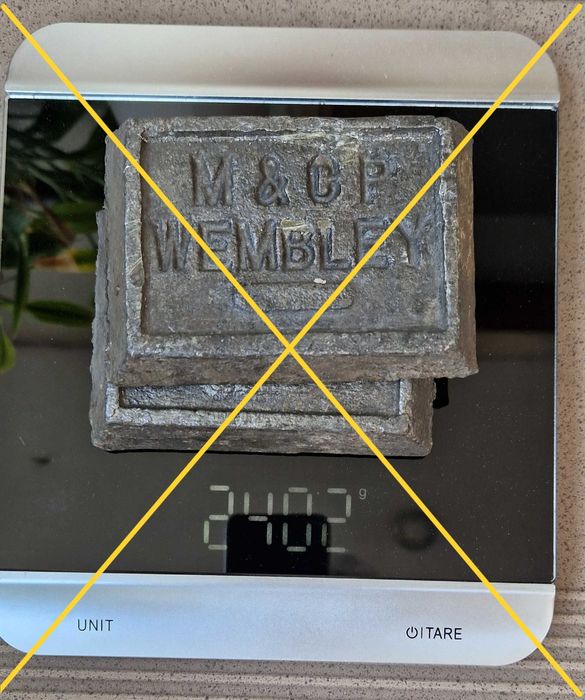 Złom stopów cyny,ołowiu w postaci stempli 23kg