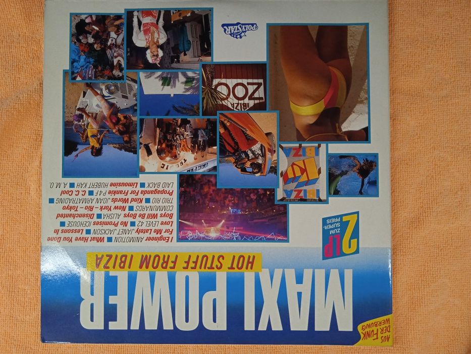 Maxi Power Hot Stuff from Ibiza winyl