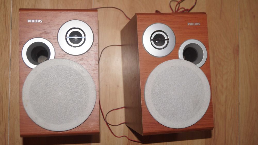 PHILIPS MCM-390 Głośniki 2-drożne Bassreflex Monitory