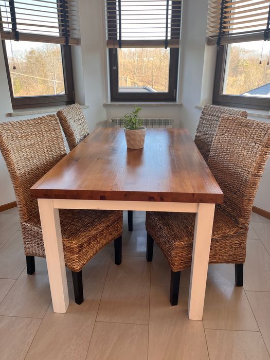 Stół drewniany 160x 90 cm