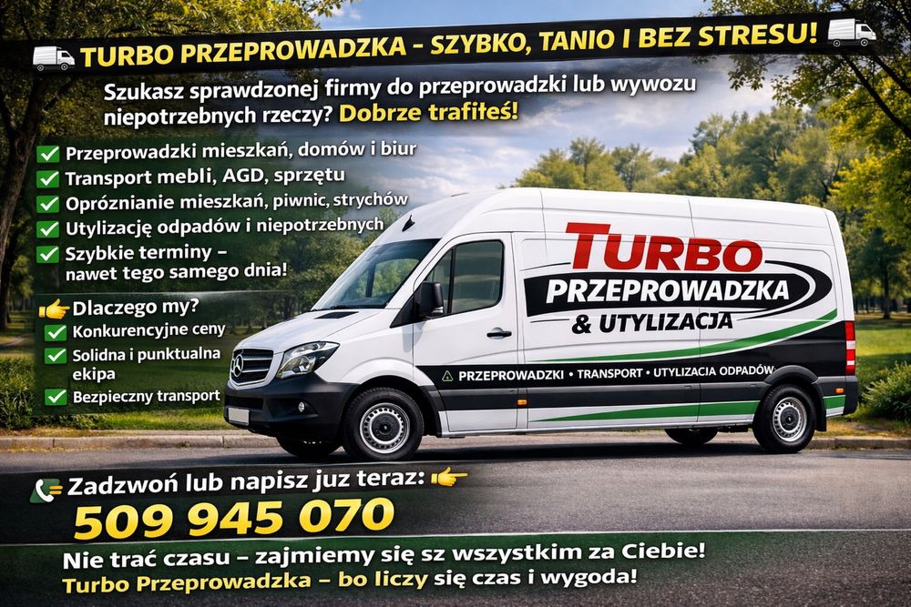 Przeprowadzki | Opróżnianie | Utylizacja | Koszenie Trawy