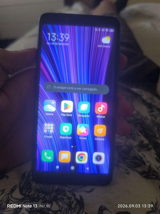 Redmi 6 falta apenas a gaveta de cartão de memória