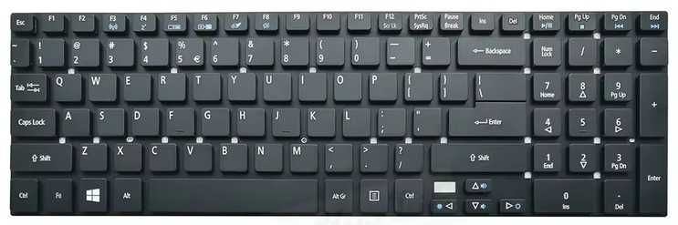 Nowa klawiatura do Acer Aspire 5755 E1-510 E1-522 E1-570 /KN20