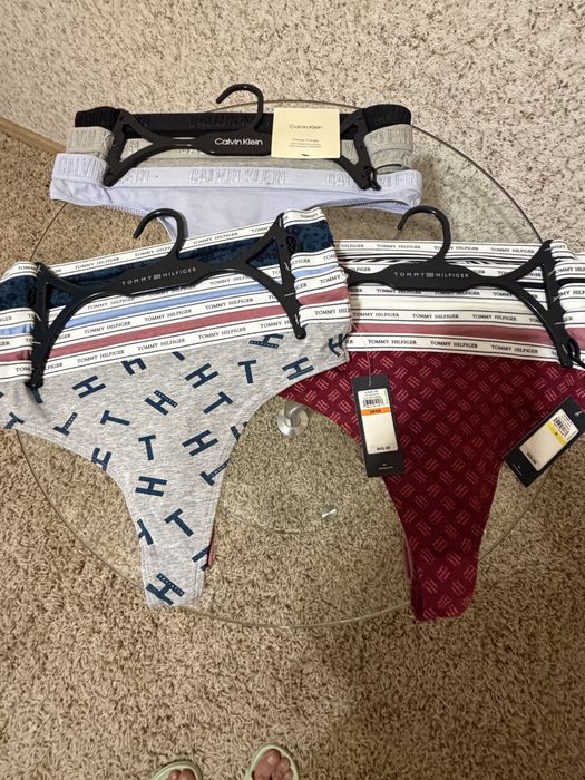 Оригінальні набори стрінгів Tommy Hilfiger & Calvin Klein із США!