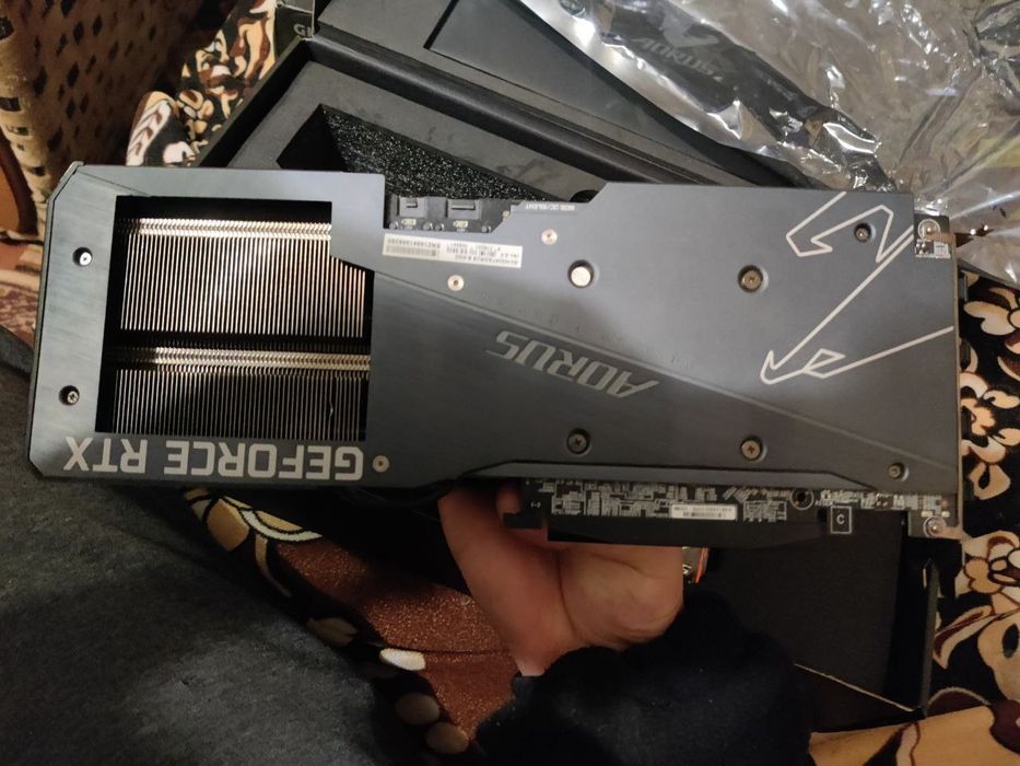 Продам свою RTX 3060 TI Aorus Elit v2