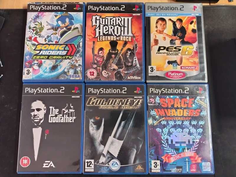 Zestaw 19 gier na Sony PlayStation 2