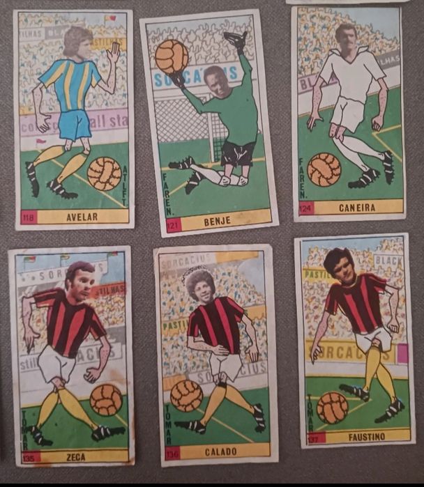 Cromos Caramelos Ball Stars 1975-76