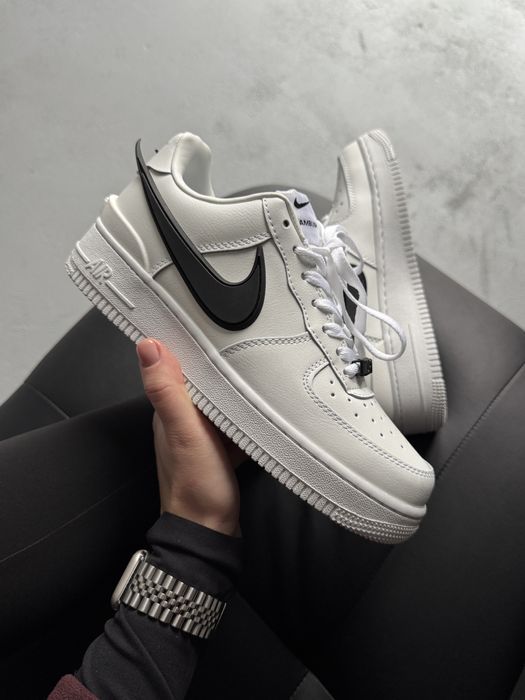 Кросівки Кроссовки Nike Air Force 1 Low x AMBUSH White Black Кросовки демісезон