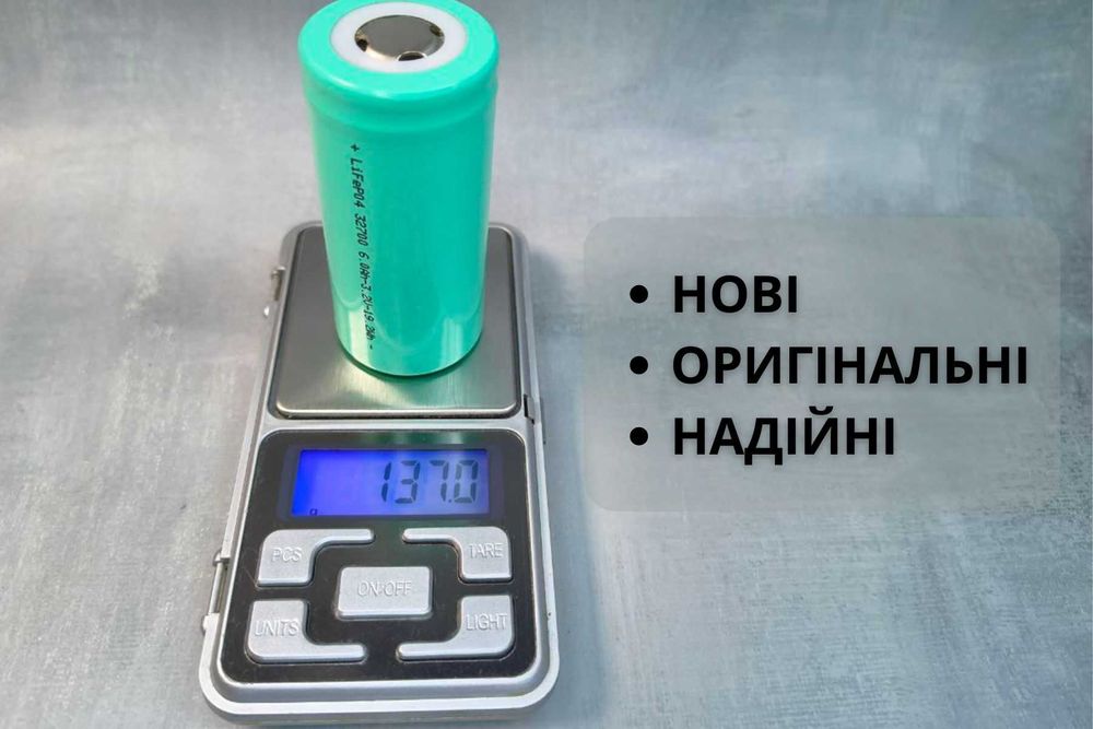 Аккумулятор литий железо фосфатный 32700 6000мАч 3,2В 3А lifepo4 акб