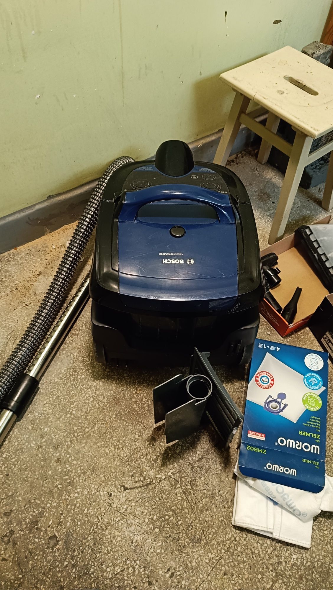 Odkurzacz aqua/clean Bosch bwd 41700/04 Kraków Prądnik Biały • OLX.pl