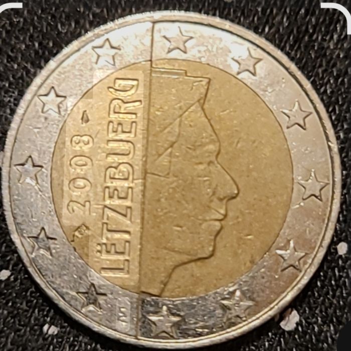 Moeda 2€, Luxemburgo 2008